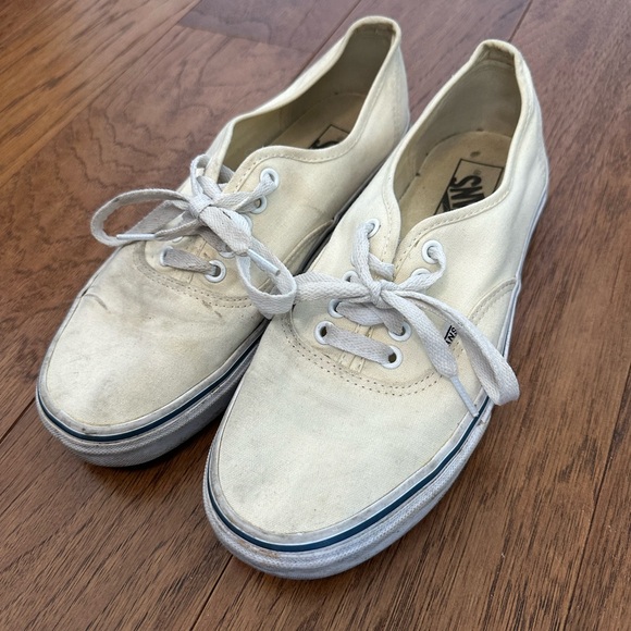 Vans off white Canvas Sneakers - Picture 1 of 7